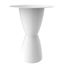 Mesa de Jantar Bery Im In Area Externa e Interna Polipropileno Branco 77cm -A- Tampo 60 cm -L-